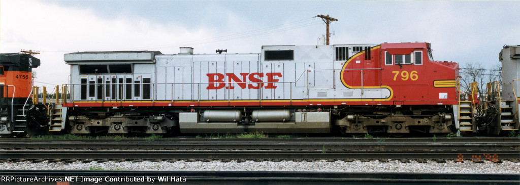 BNSF C44-9W 796